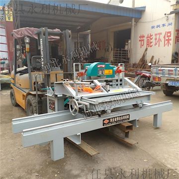 供应新型全自动2.5米40型圆木推台锯厂家